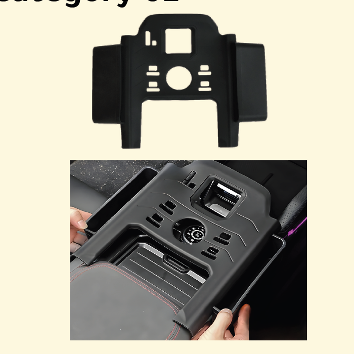 Jetour T2 Interior Console Silicone Pad 2