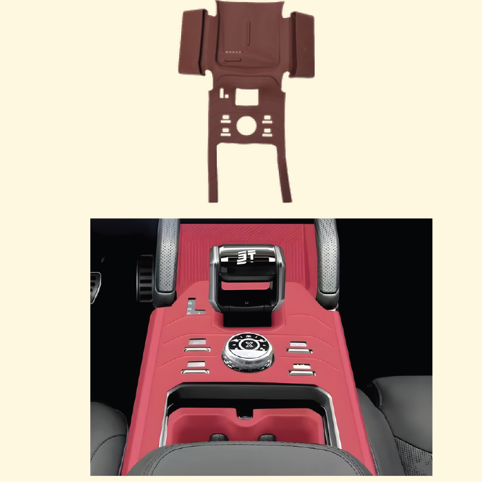 Jetour T2 Interior Console Silicone Pad 4