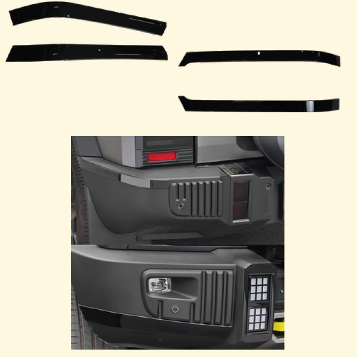 Jetour T2 Front Front & Rear Bumper Corner Protector