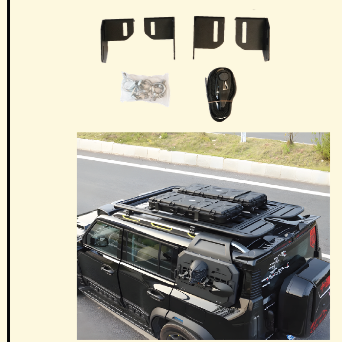 Jetour T2 Box Fixing Bracket + Strap