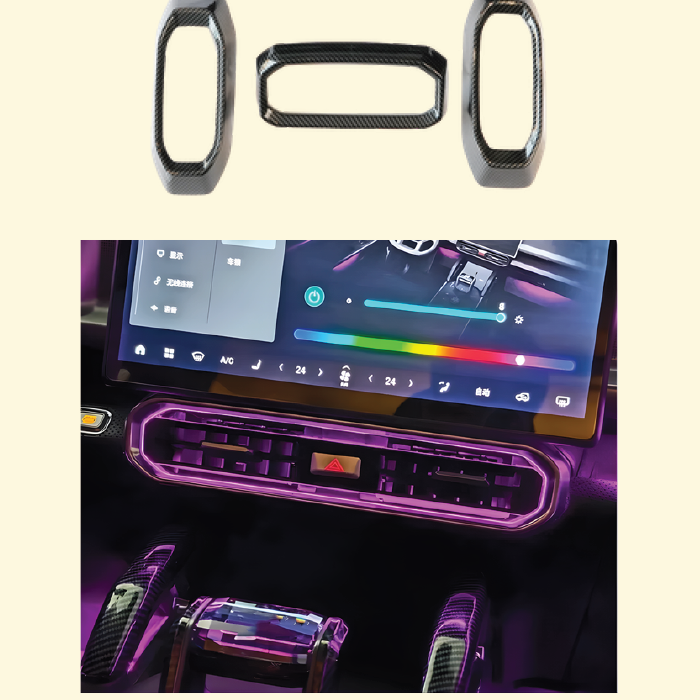 Jetour T2 A/C Vents Light