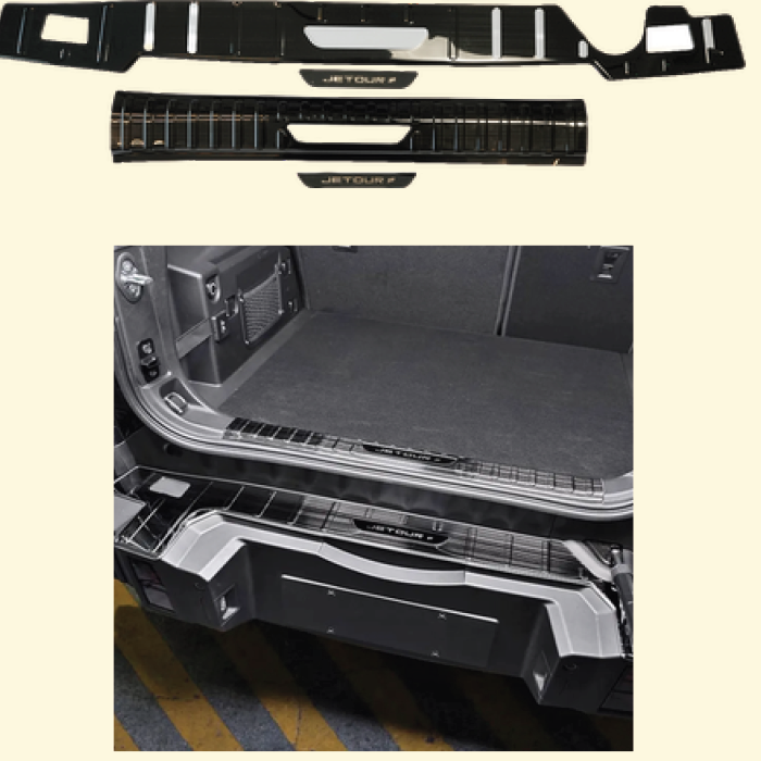 Jetour T2 Stainless Steel Rear Apron