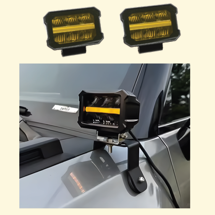 Jetour T2 Front Bumper Spotlight 1