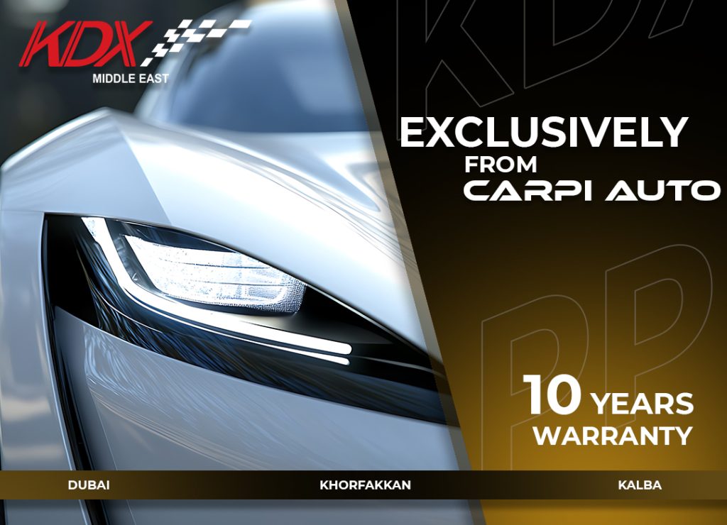 CARPI exclusively provides KDX PPF in UAE